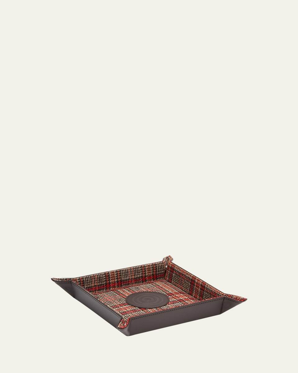 X WM Brown Snap Coin/Valet Tray